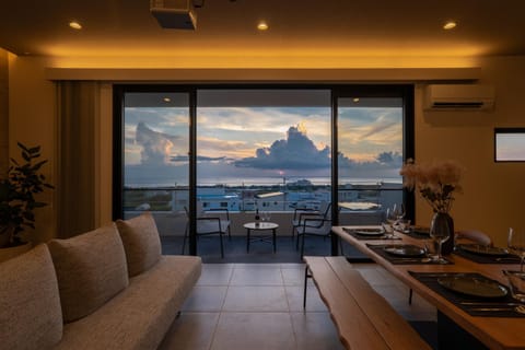 Natural landscape, Living room, Sea view