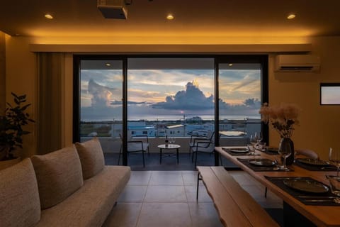 Natural landscape, Living room, Dining area, Sea view