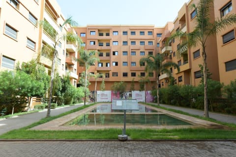 Property building, Garden view