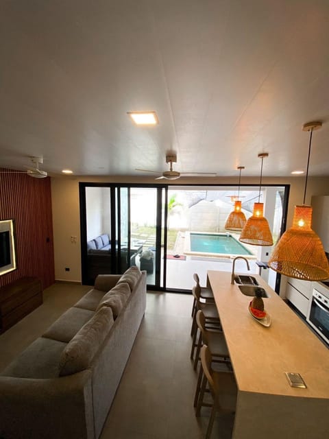 Living room, Swimming pool
