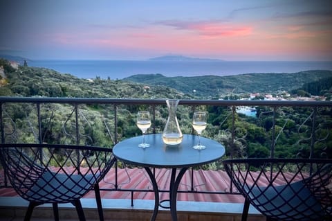 Natural landscape, View (from property/room), Balcony/Terrace, Sea view