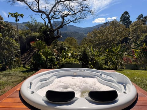 Natural landscape, Hot Tub, Mountain view