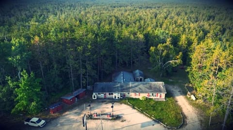 Property building, Natural landscape, Bird's eye view