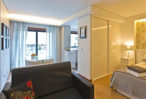Living room, Dining area, Bedroom