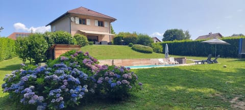 Property building, Pool view