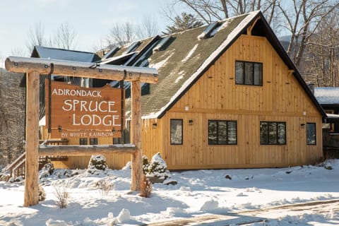 Property building, Day, Natural landscape, Winter, Street view