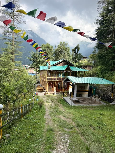 Property building, Natural landscape, Garden view, Mountain view