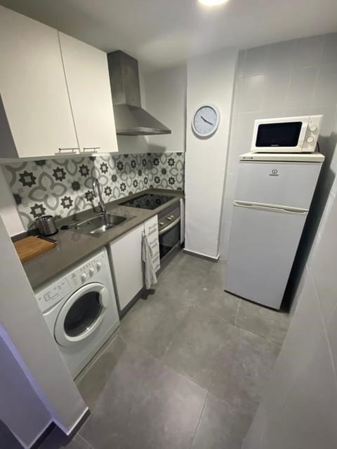 stove, washing machine, dryer