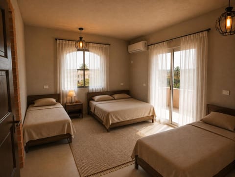 Photo of the whole room, Bedroom