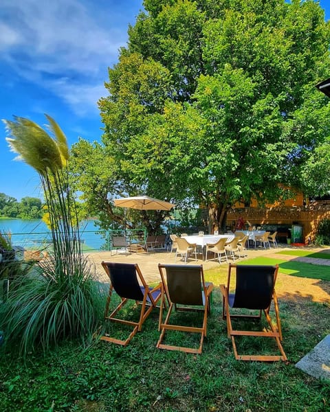 Day, Natural landscape, Garden, Garden view, River view