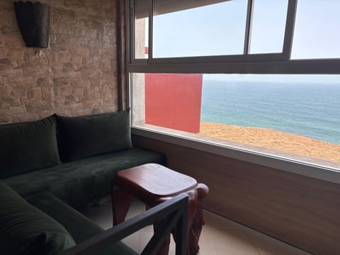 Natural landscape, Living room, Seating area, Sea view