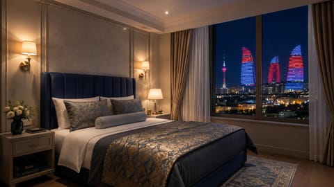 Night, City view
