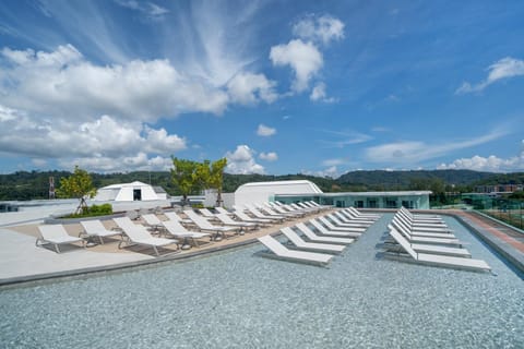 Natural landscape, Pool view, Swimming pool, sunbed