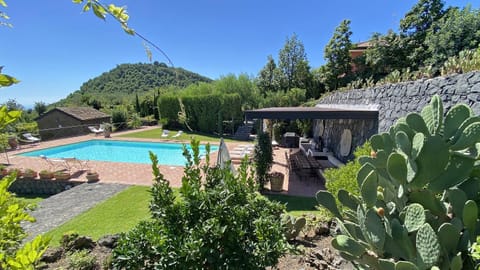 Natural landscape, Garden view, Pool view