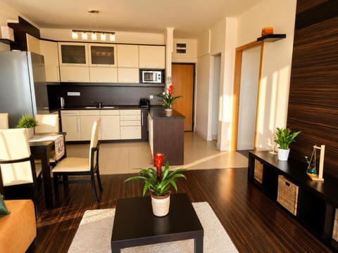 Kitchen or kitchenette, Living room