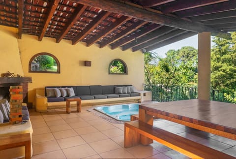Patio, Natural landscape, Garden, Hot Tub, Balcony/Terrace, Garden view
