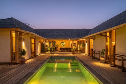 Property building, Pool view, Swimming pool