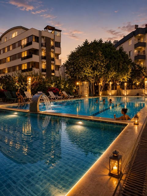 Pool view, Swimming pool