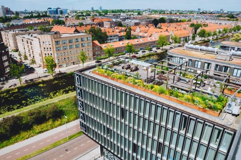 Restaurant/places to eat, Bird's eye view, Garden, Balcony/Terrace, City view, Street view