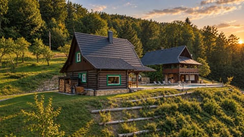 Property building, Sunset