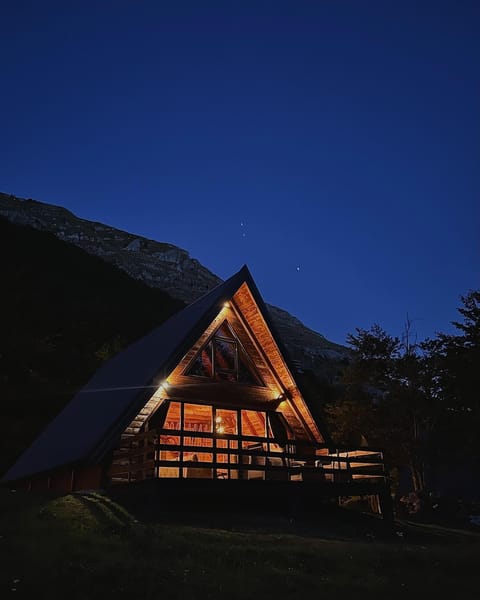 Property building, Night, Natural landscape
