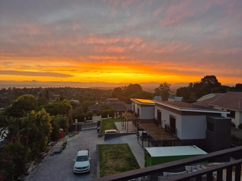 Property building, Sunset