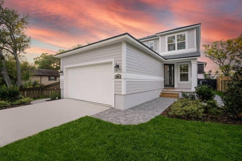 Property building, Garden view