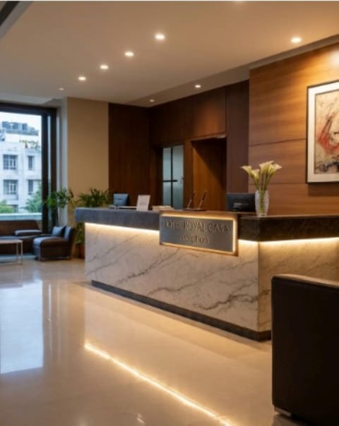 Property building, Lobby or reception, Seating area, air conditioner