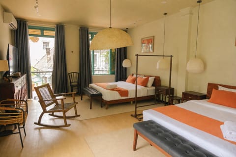 Bed, Photo of the whole room, Seating area, Bedroom