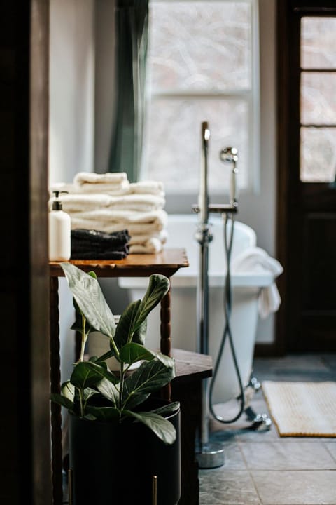 Bathroom, Bath, towels