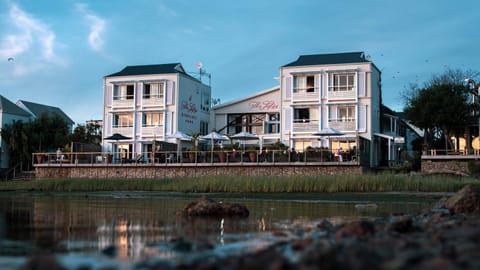 Property building, Day, River view