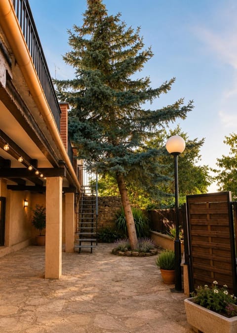 Property building, Patio, Day