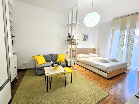 Bed, Living room, Bedroom