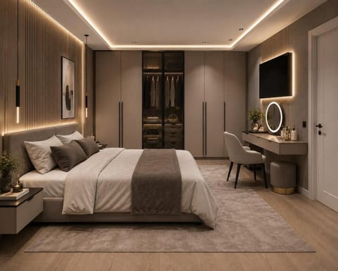Bed, Photo of the whole room, Bedroom