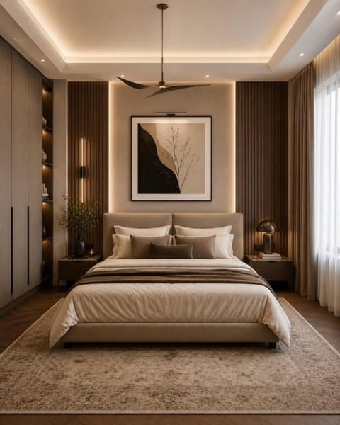 Bed, Photo of the whole room, Bedroom