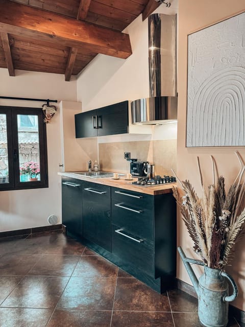 Kitchen or kitchenette, Living room, Decorative detail, Seating area, kitchen