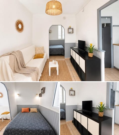 Bed, TV and multimedia, Living room, Photo of the whole room, Seating area, Bedroom