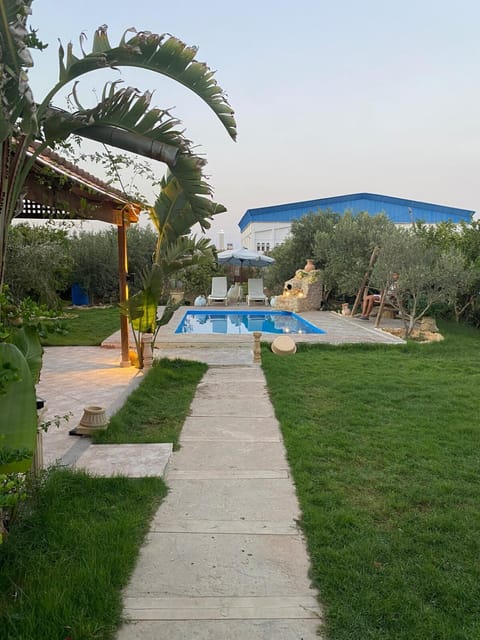 Natural landscape, Garden, Aqua park, Garden view, Swimming pool