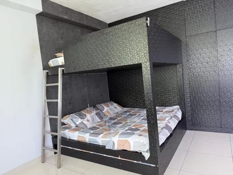 Bed, bunk bed