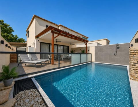 Patio, Day, Pool view, Swimming pool