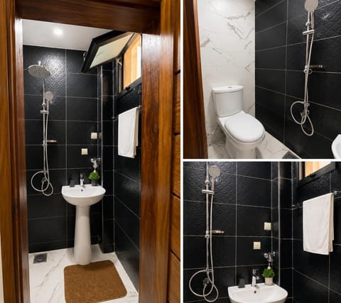 Shower, Toilet, Bathroom, towels