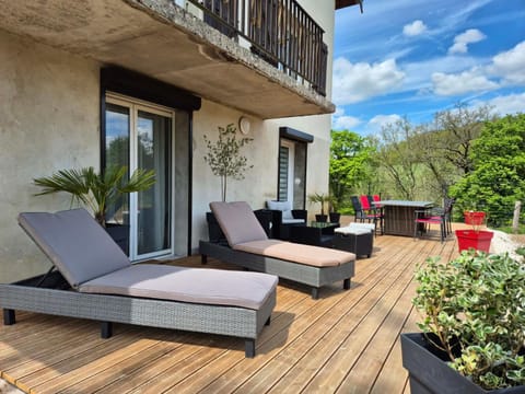 Garden, Balcony/Terrace, Garden view, sunbed