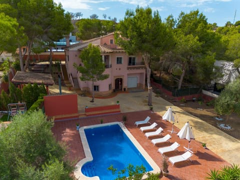 Property building, Patio, Day, Natural landscape, Garden, Garden, Garden view, Pool view, Swimming pool, Swimming pool, sunbed