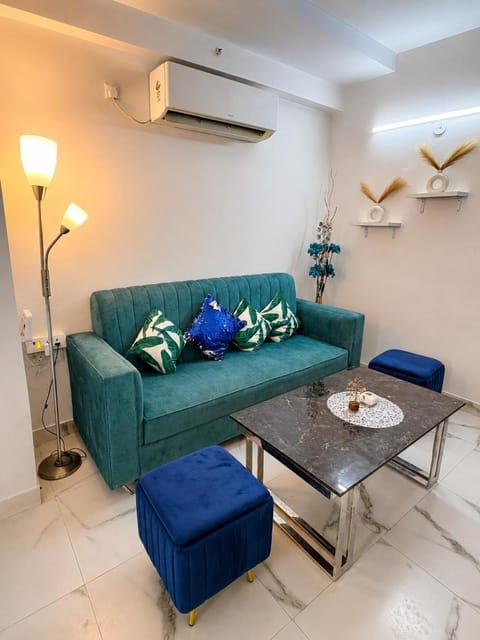 Living room, air conditioner