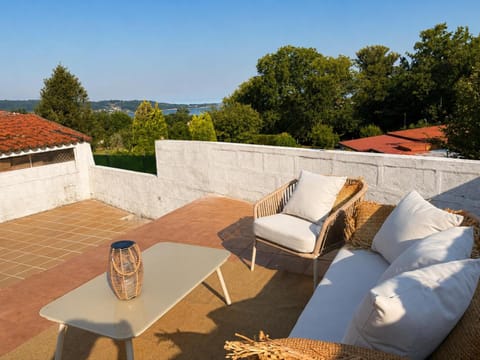 Patio, Natural landscape, View (from property/room), Seating area, Sea view