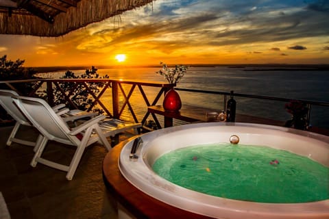 Hot Tub, View (from property/room), Sea view, Sunset, Open Air Bath