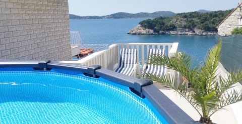 Pool view, Sea view, Swimming pool
