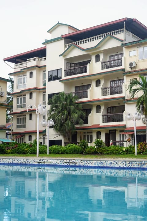Property building, Pool view, Swimming pool