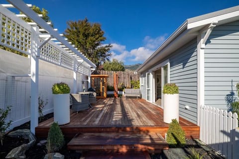 Property building, Patio, Garden view