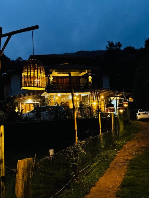 Property building, Night, Natural landscape